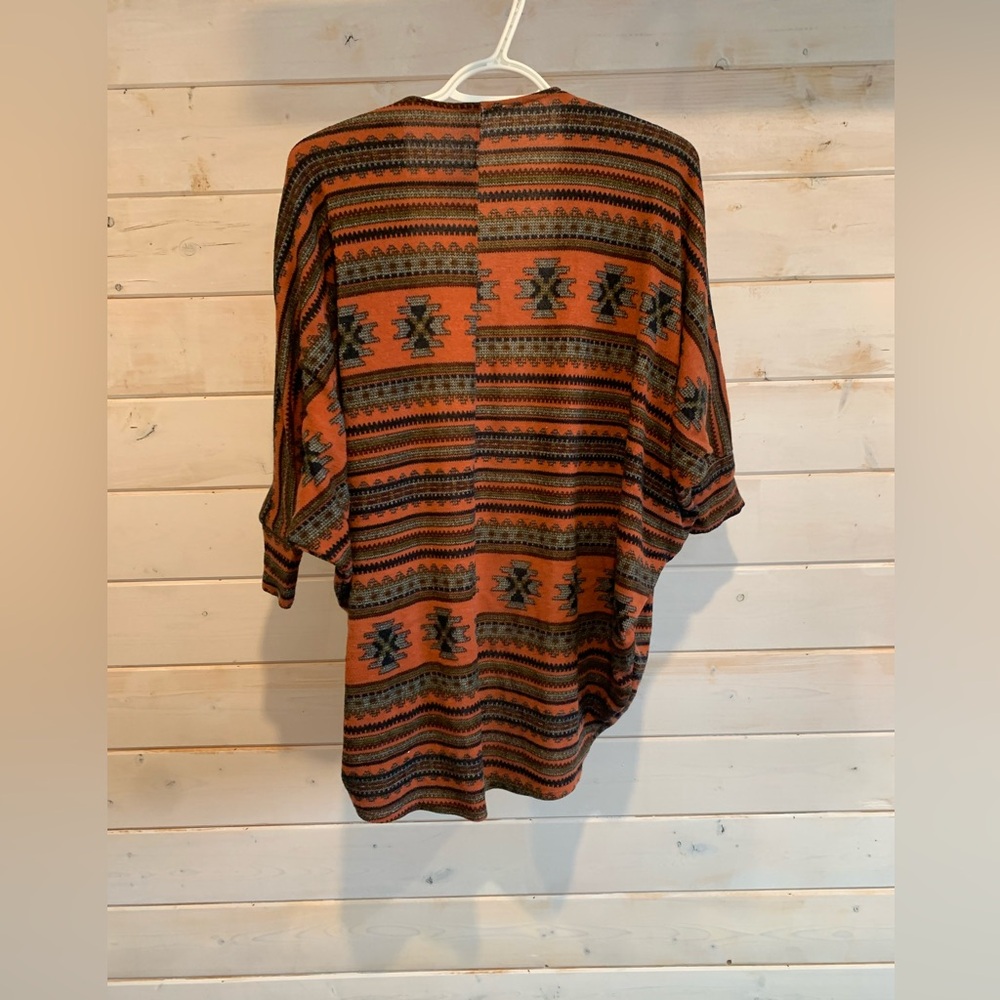 Lush | Boho Aztec Cardigan - Picture 6 of 7
